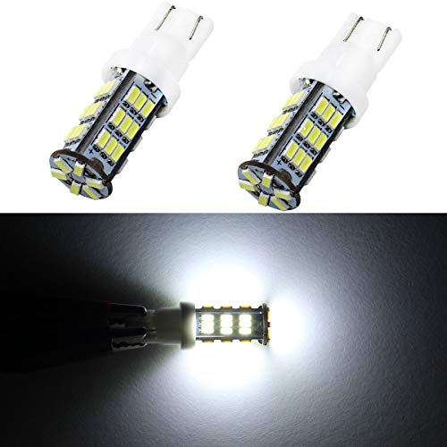 Yolu 2Pcs Super Bright Rv Trailer T10 921 194 42-Smd 12V Car Backup Reverse Led Lights Bulbs Light Width Lamp Xenon White #TOP3