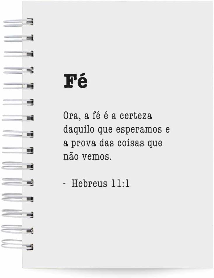 Caderno Devocional Pautado 125 Folhas Capa Dura Significado Fé