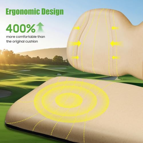 10L0L Golf Cart Front Seat Cushion for Club Car Precedent 2012-up by 10L0L - Used condition - Image 2