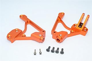 GPM For Vaterra K5 Blazer Ascender Upgrade Parts Aluminum Front Shock Tower - 2Pcs Set Orange