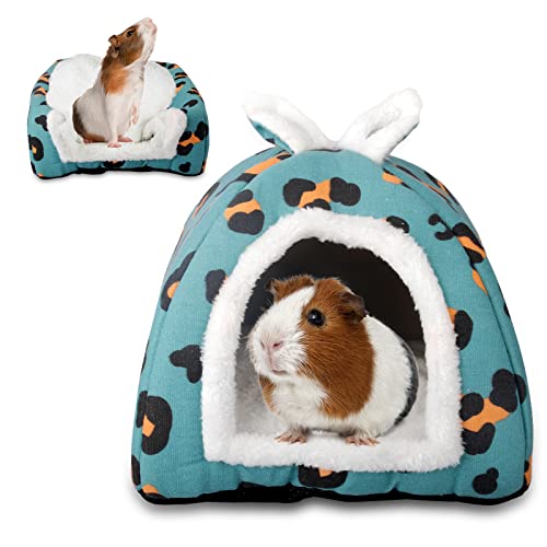 Ali2 Guinea Pig Bed Hideout Small Animal Bed House Rabbit Bed Rat Cage Accessories Washable Guinea Pig Cave Bed For Guinea Pigs Hamster Rats Bunny Chinchillas #TOP3