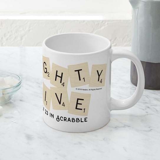 CafePress Scrabble Eighty Five Only 2 20 Oz Ceramic Mega Mug 20 oz Ceramic Coffee Mega Mug
