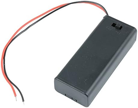 AAA x 2 Enclosed Battery Holder Box with Switch