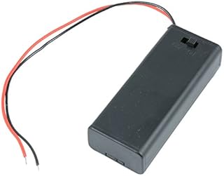 AAA x 2 Enclosed Battery Holder Box with Switch
