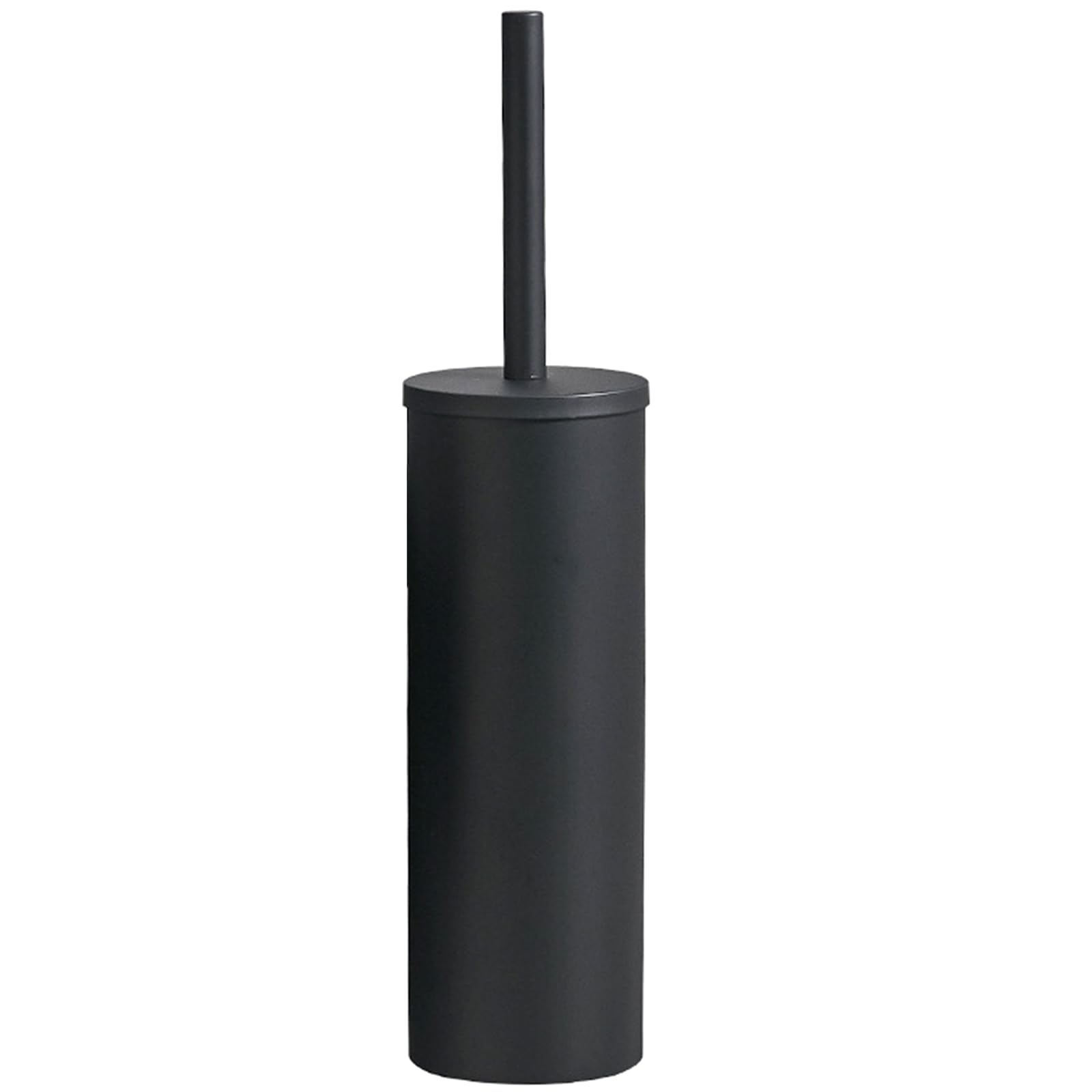 Cepillo de inodoro resistente con cerdas suaves, mango de silicona, diseño eficiente de soporte de suelo para una fácil limpieza del baño, herramienta de limpieza de inodoro duradera