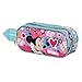 Produktbild Disney Unisex Kids 3D Doppelfedermäppchen Heart 6450 Rosa Einheitsgröße