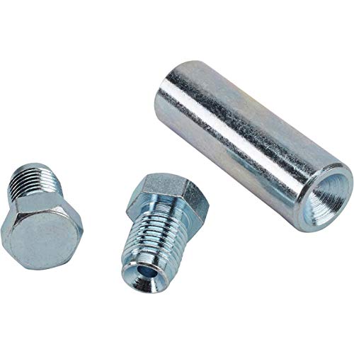 Speedway Motors Universal High-Tech Corvette-Style Master Cylinder, 1 Inch Bore, Compatible With Power Or Manual Brake Systems, Compact Build And Includes Plugs For Unused Ports #TOP6