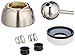Delta Faucet Peerless RP44123SS Ball, Seats, Springs, Cam, Cap, Adjusting Ring and Bonnet Repair Kit, Stainless