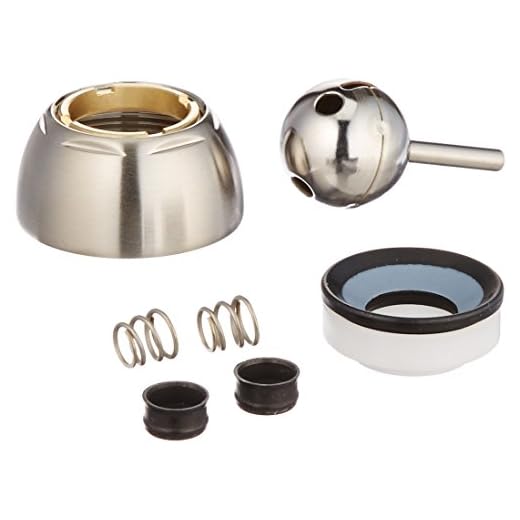 Peerless Faucet RP44123SS Ball, Seats, Springs, Cam, Cap, Adjusting Ring and Bonnet Repair Kit, Stainless