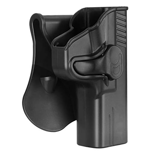 M P 9mm Holster fits S&W M&P 2.0 9mm/40, Smith & Wesson M&P 9mm(Not Shield), S&W SD40VE/SD9VE, Outside Waistband Holster, OWB Paddle Tactical Gun Holster, Adjustable Cant, Quick Release - Right Handed
