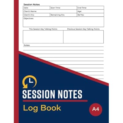Session Notes Log Book