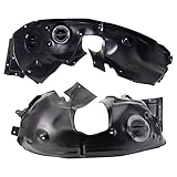 TRQ Inner Fender Liner Set Compatible with 2011-2015 Mini Cooper MC1248102 MC1249103