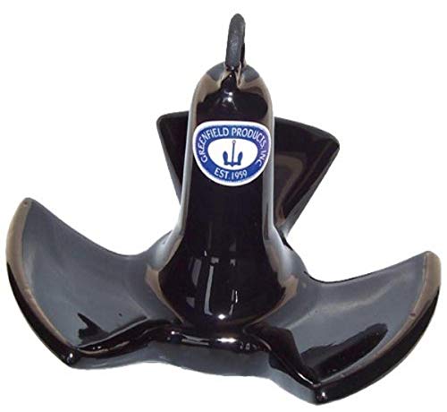 Greenfield 516B Vinyl Coated River Anchor - Black, 16 lb.