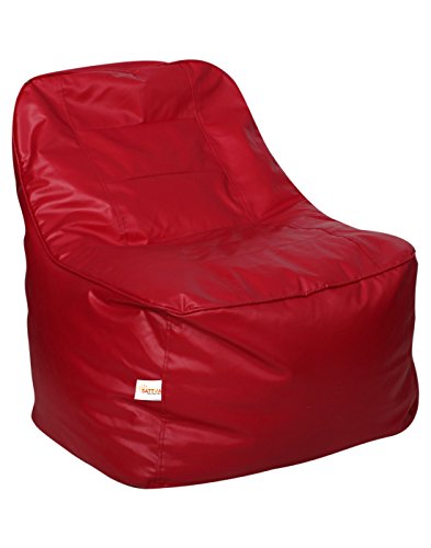 Image of Sattva Rester XXXL Bean Bag Cover Without Beans - Red