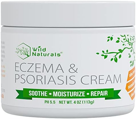 Eczema Cream for Adults and Kids - Eczema Face Cream for Sensitive Skin - Psoriasis Body Cream for Dry and Itchy Skin - Anti Itch Cream for Psoriasis, Seborrheic Dermatitis, Rosacea, Eczema Relief