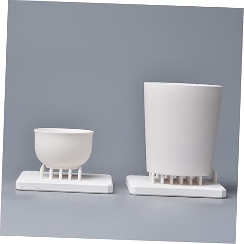 Miniatura 7 de SEWACC 180 Uds. Horno de soporte para clavos refractarios, soporte refractario, alfombrilla aislante, horno de arcilla, muebles, suministros de