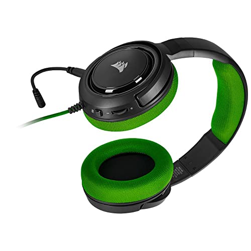 Headset Gamer Corsair HS35 P2 Stereo 2.0 Para PC, Mac, Xbox One, PS4, Switch, iOS e Android - Preto