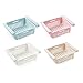 Tiroir frigo rangement,Ajustable Boite de Rangement frigo,4 Pièces Utilisé pour séparer et organiser les articles du réfrigérateur