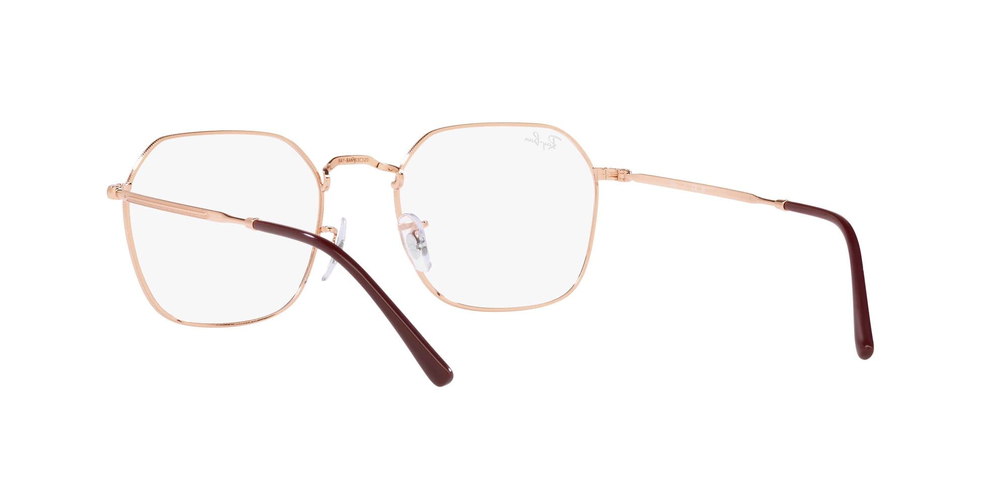 Ray-Ban Unisex Erwachsene Brille, Rose gold, 51