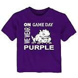 Future Tailgater Texas Christian TCU Horned Frogs Collagiate Licensed On Game Day Baby/Toddler T-Shirt (3T)