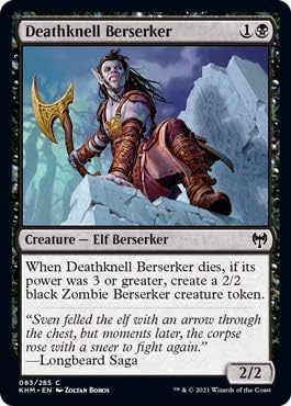 Magic: The Gathering - Deathknell Berserker - Foil - Kaldheim
