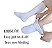 CIRZUEX Extra Wide Socks for Lymphedema Swollen Feet Leg, Bariatric Socks, Cast Boot Sock, Diabetic Non Binding Neuropathy Swelling Women Men 2 Pairs