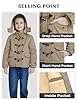 WenVen Girl's Cotton Jacket Parka Warm Hooded Wint... #4