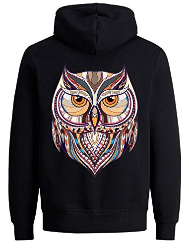 Sweat-shirt pour masquer les imperfections pull à capuche coupe droite coton