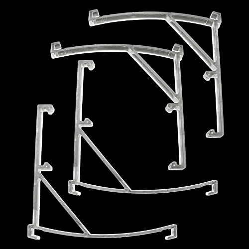 Axlizer 6Pcs Plastic Vertical Blind Curtain Clip Vertical Blind Clip Bracket Valance Clips For Vertical Blinds #TOP3