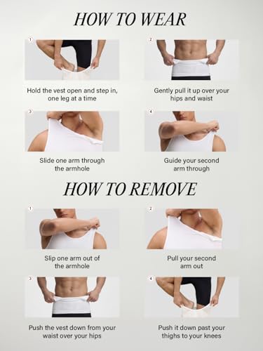 Image of DAMENSCH Form Shapewear for Men, Comfortable and Stretchy Body Shaper for Man, Posture Correcting Tummy Tucker, Breathable Gynecomastia Compression T Shirt, Ideal for Parties Shirt Tucker for Men