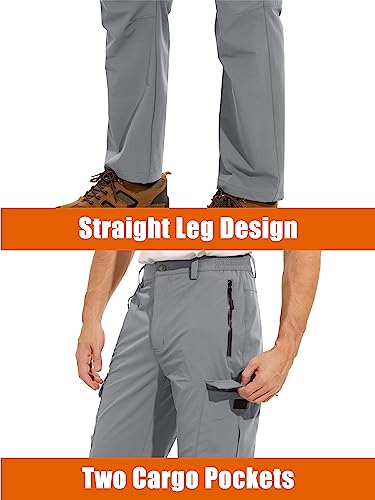 Tacvasen Work Pants For Men Construction Flex Mens Pants Hiking Mens Pants Men Hiking Pants Quick Dry Lightweight Cargo Pants Men Slim Fit #TOP5