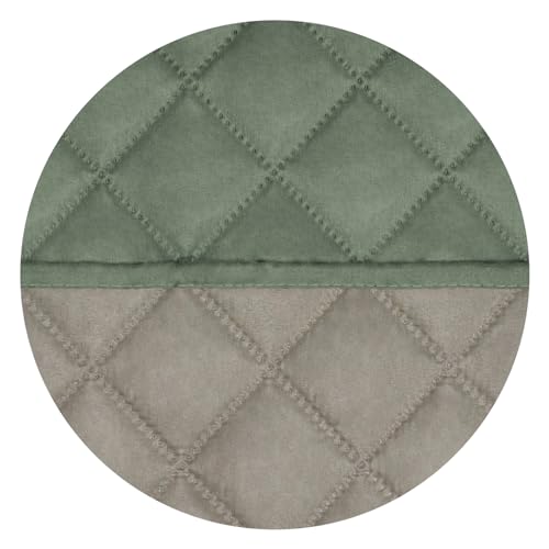 image for PureFit Reversible Quilted Sofa Cover, Water Resistant Slipcover Furni