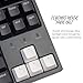 Keychron C1 Wired TKL Mechanical Keyboard, RGB Backlit, Double-Shot ABS Keycaps, Hot-Swappable Pre-lubed Linear Switch Compatible with Mac & Windows