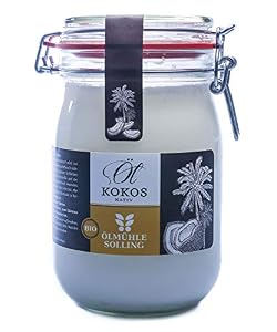 Ölmühle Solling Bio Kokosöl nativ im Bügel-Glas 1000ml