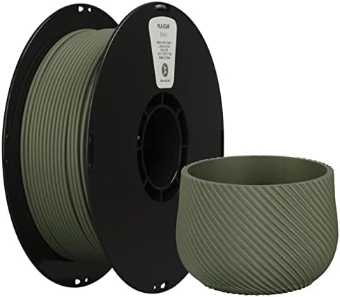 Matte PLA 3D Printer Filament 2.85mm, kexcelled Update Matte Printing Surface, High Tenacity, +/- 0.03 mm, 1 kg Spool (2.2lbs), Fit Most FDM Printer, White