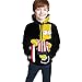 Bart Simp-Son Funny And Good-Looking Teen Hooded Sweate Jacket Black Comfortable Classic Boy And Girl Unisex-Baby
