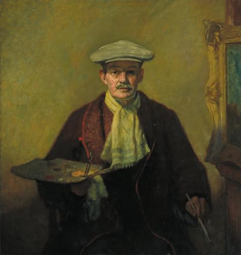 Lienzo Autoritratto William Strang: impresión de carteles famosos para salón y dormitorio