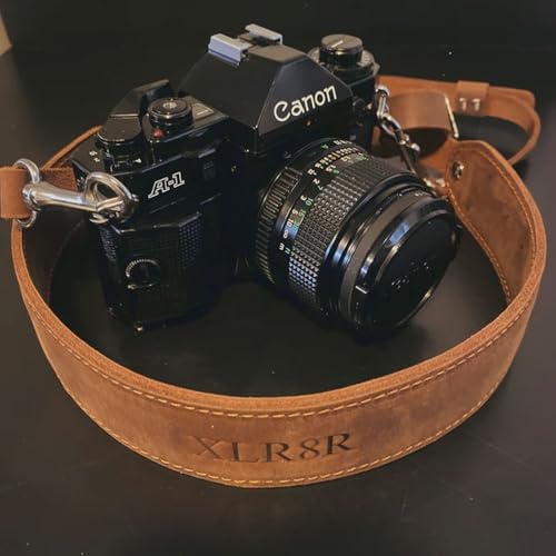 Generic Personalized Pro Leather Camera Straps, Custom Distressed Leather Camera Holder thumb #7