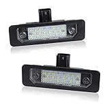 RUXIFEY LED License Plate Light Lamps Compatible with 2009 to 2019 Ford Flex, 2008 to 2011 Focus, 20