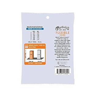 C.F Martin Jeux de cordes Medium Flexible Core Phosphore Bronze Couleur: Natural MA550FX – Image 2