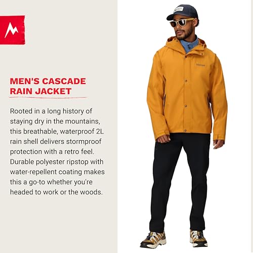 Image of MARMOT Men's Cascade Durable & Waterproof Rain Jacket