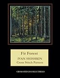 Fir Forest: Ivan Shishkin Cross Stitch Pattern