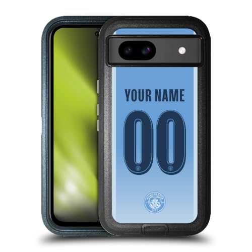 Protection antichoc Pixel 8a personnalisée Man City FC étui blindé haute résistance