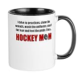 CafePress - Hockey Mom Tasse - Einzigartige Kaffeetasse, Kaffeetasse, Teetasse