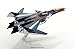 Mecha Collection Macross Series Macross Delta VF-31S Siegfried Fighter Mode Arad Moelders Custom Plastic Model Kit Complete Figure Toy Airplane Aeroplane Aircraft Plane Bandai by Bandai