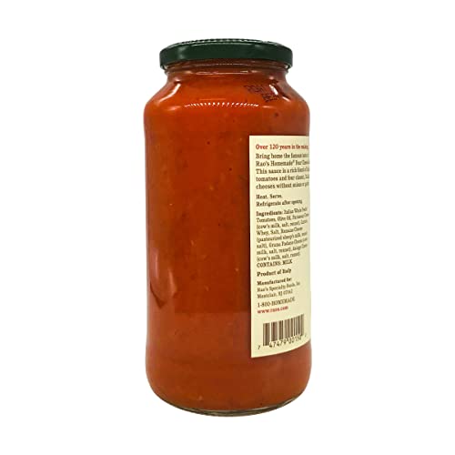 Rao's Homemade Four Cheese Pasta Sauce, 24 Oz, Tomato Sauce, All Purpose, Keto Friendly Pasta Sauce, Premium Quality Tomatoes From Italy #TOP5