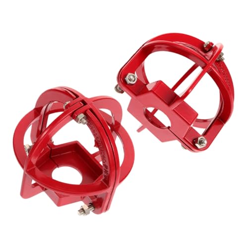 BIUDECO 2 Pezzi Protezione Antincendio per Testine Sprinkler Custodia Allarme Resistente e Facile da Installare Copertura Trasduttore per Design Estetico e Multifunzione per Impianti