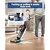 Tineco Floor ONE S7 FlashDry Smart Cordless Wet Dry Vacuum Cleaner, Long Runtime, Great for Sticky Messes, Self-Cleaning, 158FHot Air FlashDrying, Dual-Sided Edge Cleaning, Extended Battery Lifespan