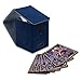 Ultra Pro - Vivid Alcove Flip Deck Box (Blue) - Protect and Store up to 100 Double Sleeves Standard Size Cards, Perfect for Sports Cards, Gaming Cards & Collectible Trading Cards