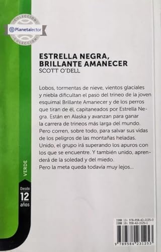 Estrella negra, brillante amanecer - Planeta lecto [Spanish] 9584231251 Book Cover